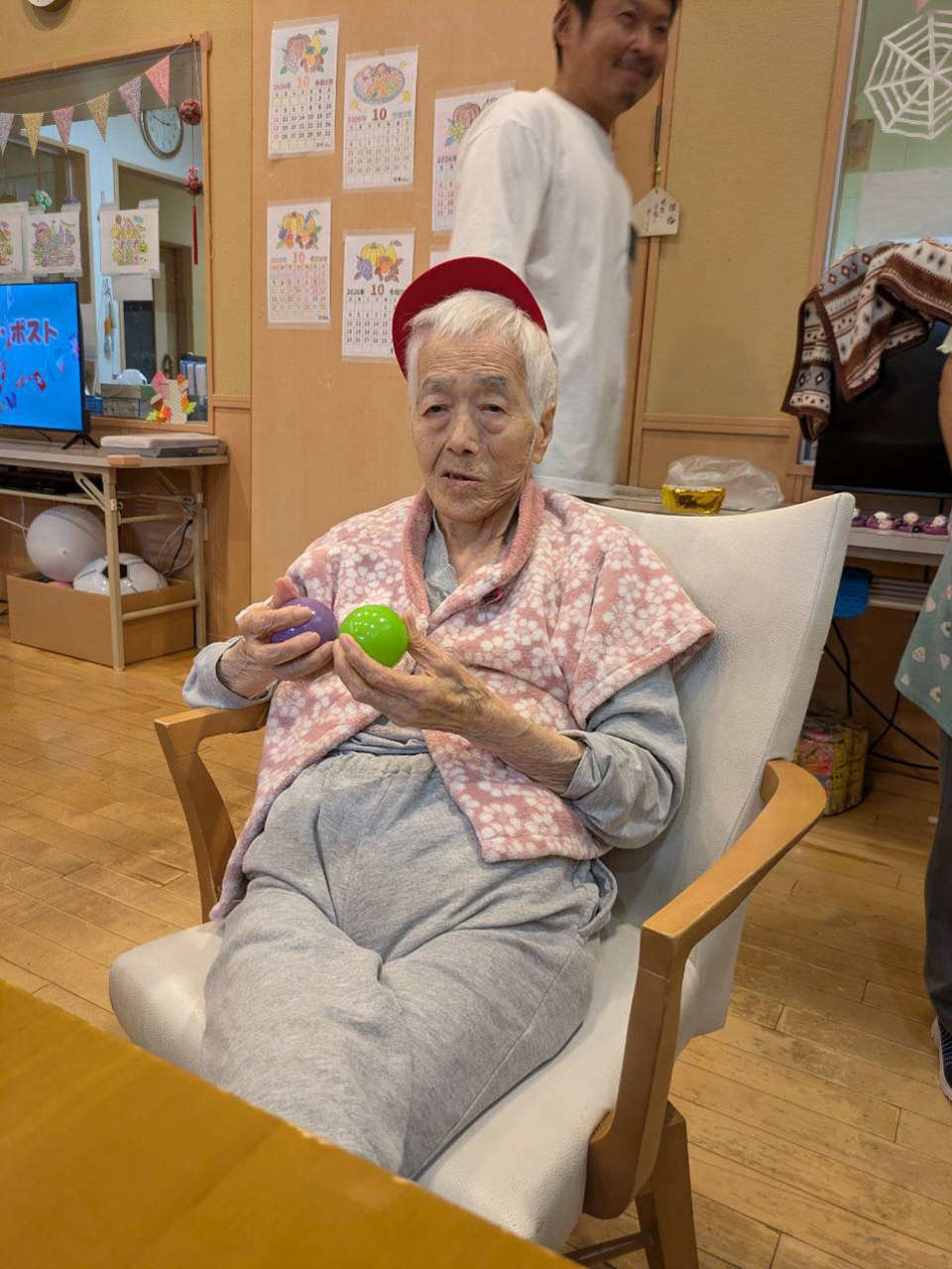 🍎 玉入れ大会を開催しました 🍇