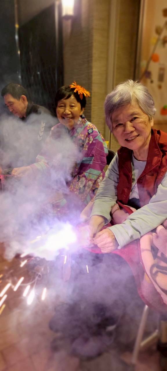 手持ち花火大会