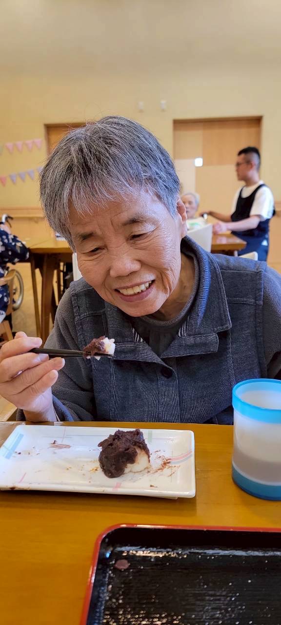 おはぎ作り・お花見を楽しみました