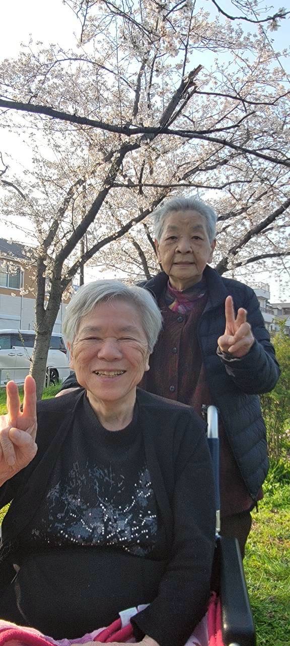 おはぎ作り・お花見を楽しみました