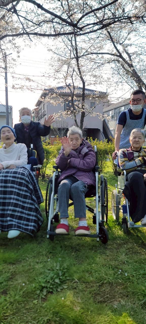 おはぎ作り・お花見を楽しみました