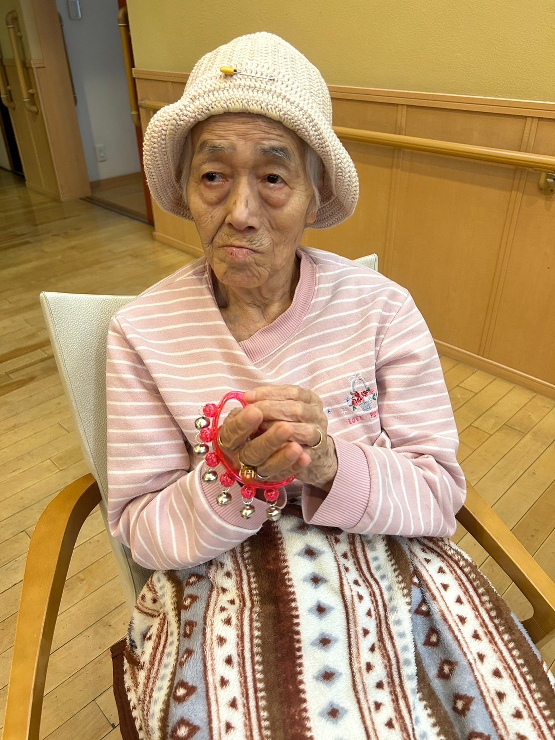 5月の行事ではフロア対抗戦の玉入れ行事を行いました。