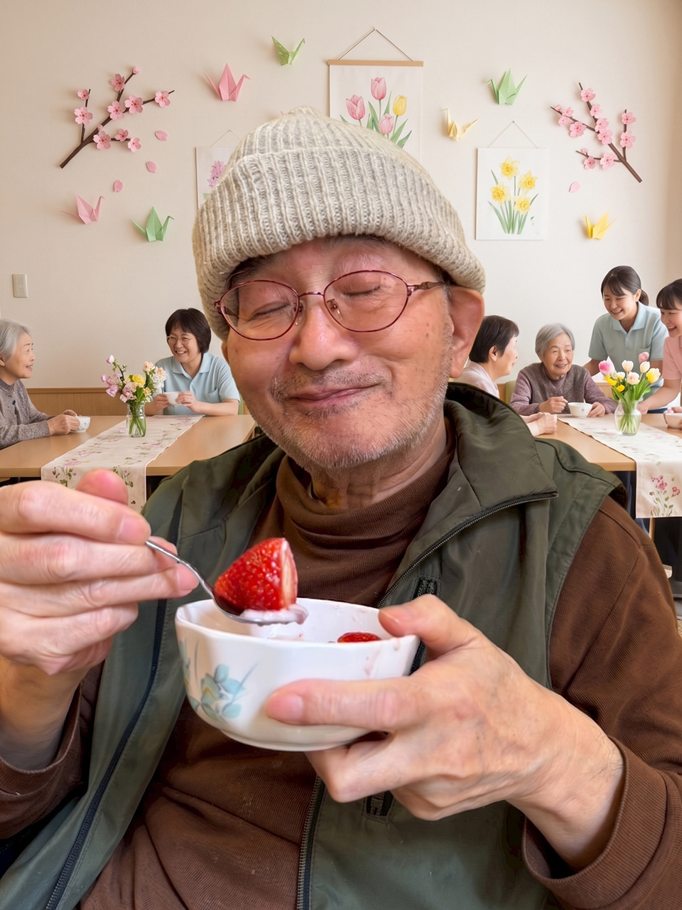 食事レクリエーションを行いました。