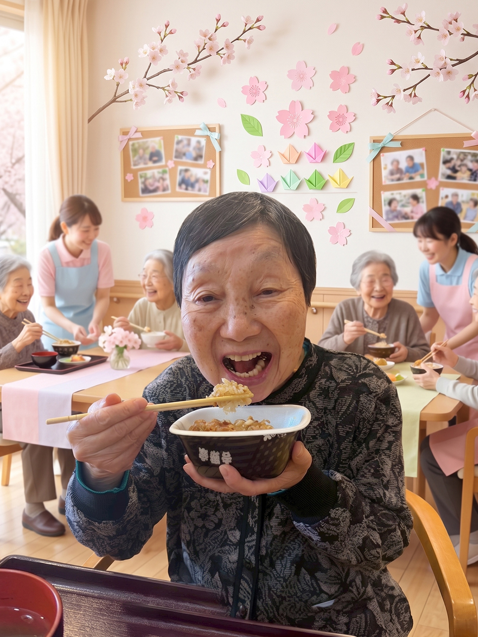 食事レクリエーションを行いました。