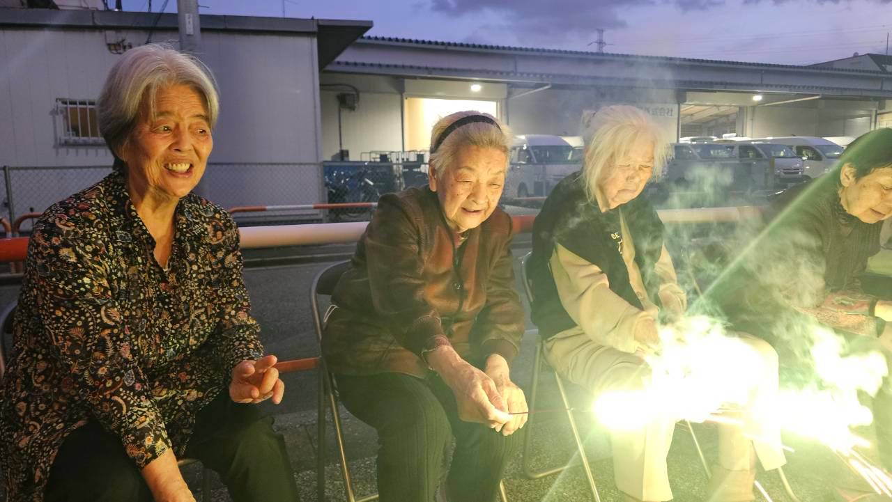 夏の思い出いっぱい！お誕生日会＆手持ち花火