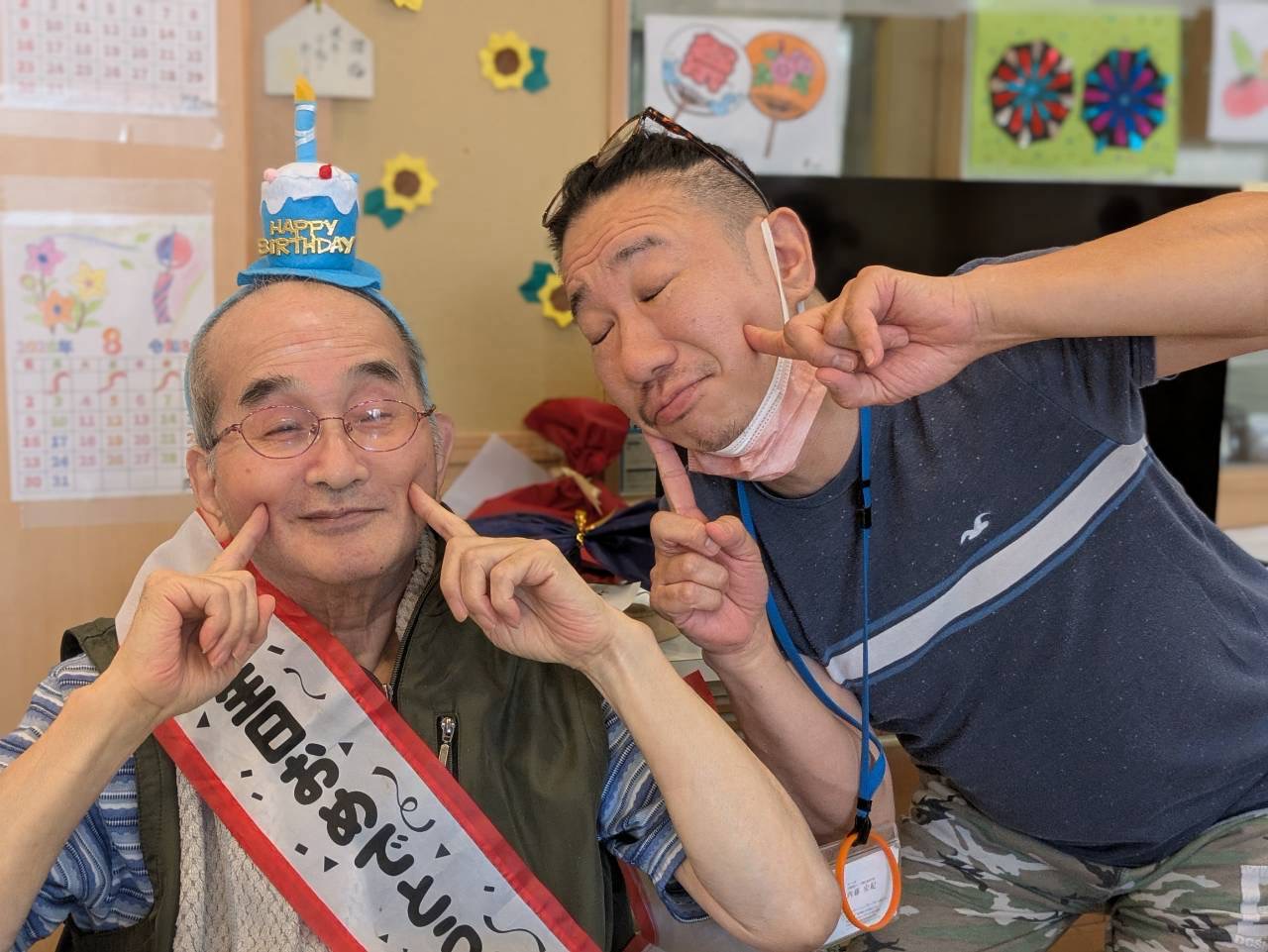 夏の思い出いっぱい！お誕生日会＆手持ち花火